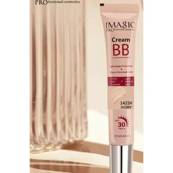 IMAGIC Lightweight Natural BB Cream Foundation SPF30 PA++Uneven Skin Ton… - Picture 7 of 12